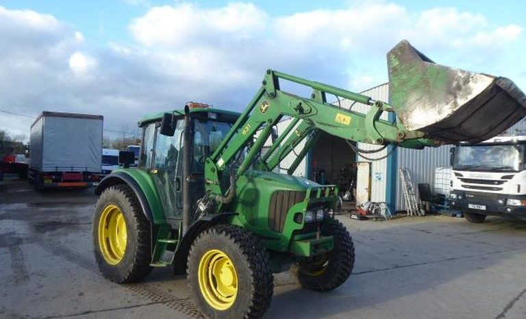 2005 JOHN DEERE 6220 SE LOADER TRACTOR WITH 631 LOADER full