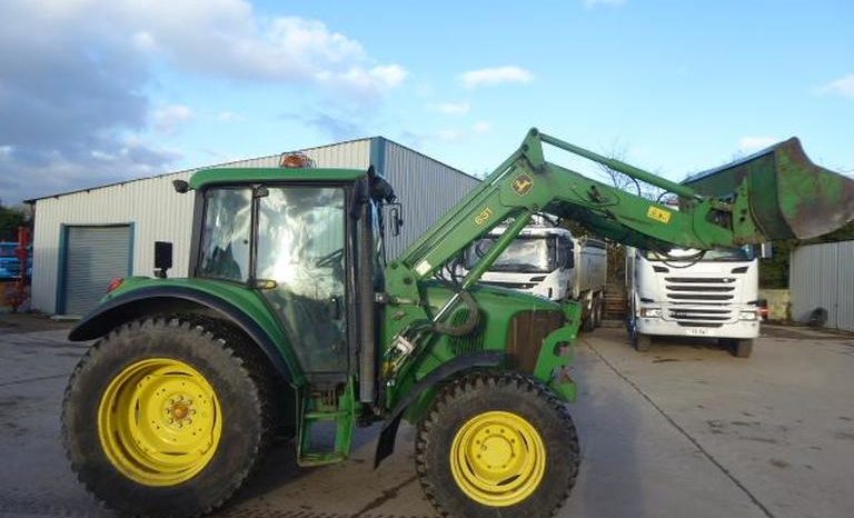 2005 JOHN DEERE 6220 SE LOADER TRACTOR WITH 631 LOADER full