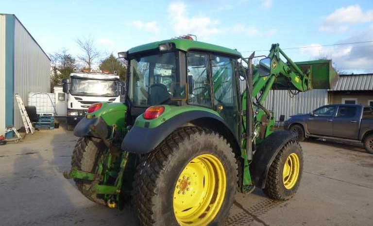 2005 JOHN DEERE 6220 SE LOADER TRACTOR WITH 631 LOADER full