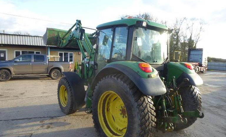 2005 JOHN DEERE 6220 SE LOADER TRACTOR WITH 631 LOADER full