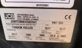 JCB VMT260-120 DOUBLE DRUM VIBRATING ROLLER full