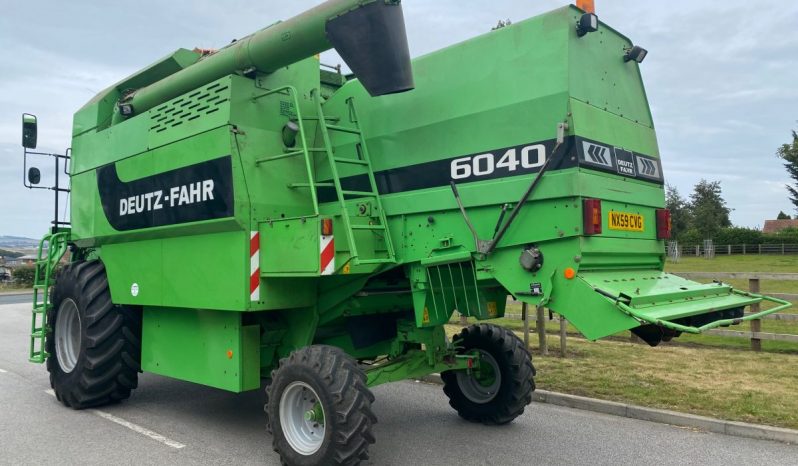 DEUTZ FAHR 6040 COMBINE HARVESTER ONLY 1390 HOURS FROM NEW full