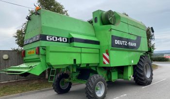DEUTZ FAHR 6040 COMBINE HARVESTER ONLY 1390 HOURS FROM NEW full