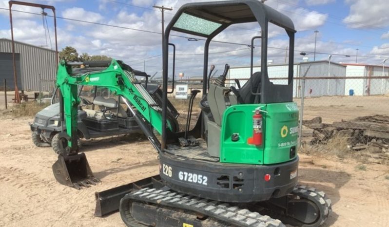2014 Bobcat E26 Mini Excavator full