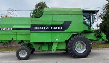 DEUTZ FAHR 6040 COMBINE HARVESTER ONLY 1390 HOURS FROM NEW full