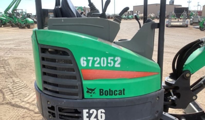 2014 Bobcat E26 Mini Excavator full