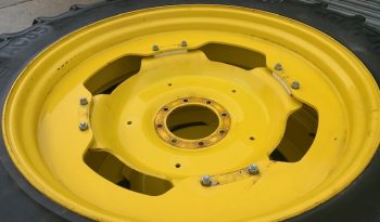 FULL SET OF JOHN DEERE ROW CROP WHEELS & TYRES full