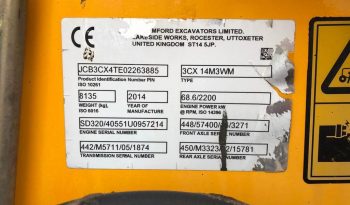 2014 JCB 3CX full