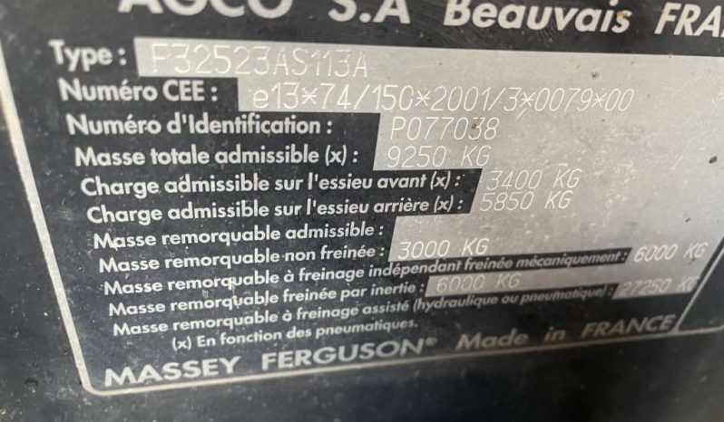 Massey Ferguson MF6480 full