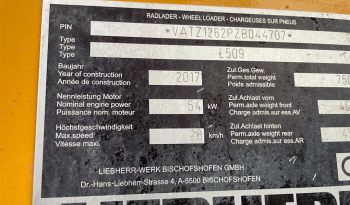 Liebherr L509 full