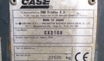 Case CX210B full